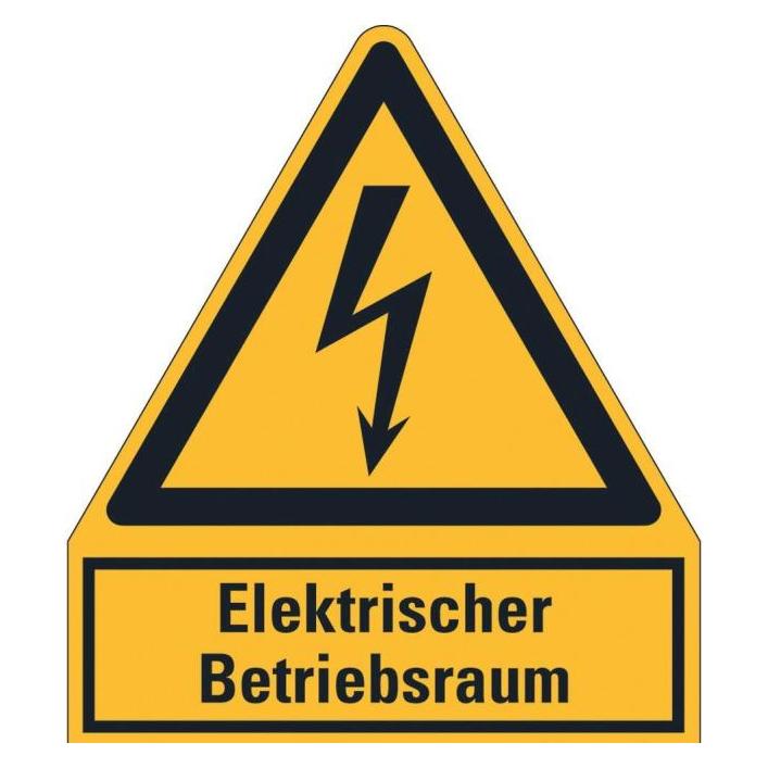 Hein 172899 Warnschild HEIN 172899 El.Betr.raum Kunststoff 240x210mm (172899)