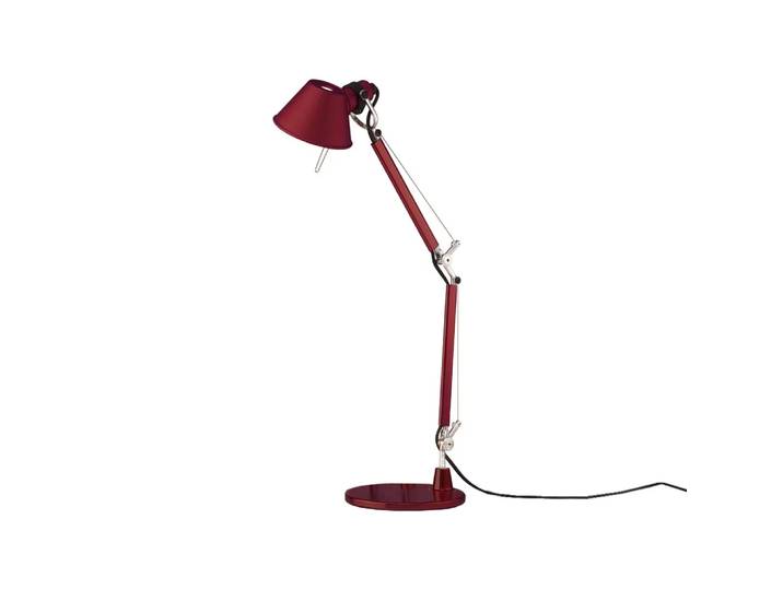 Artemide Tolomeo micro lampe de table rouge