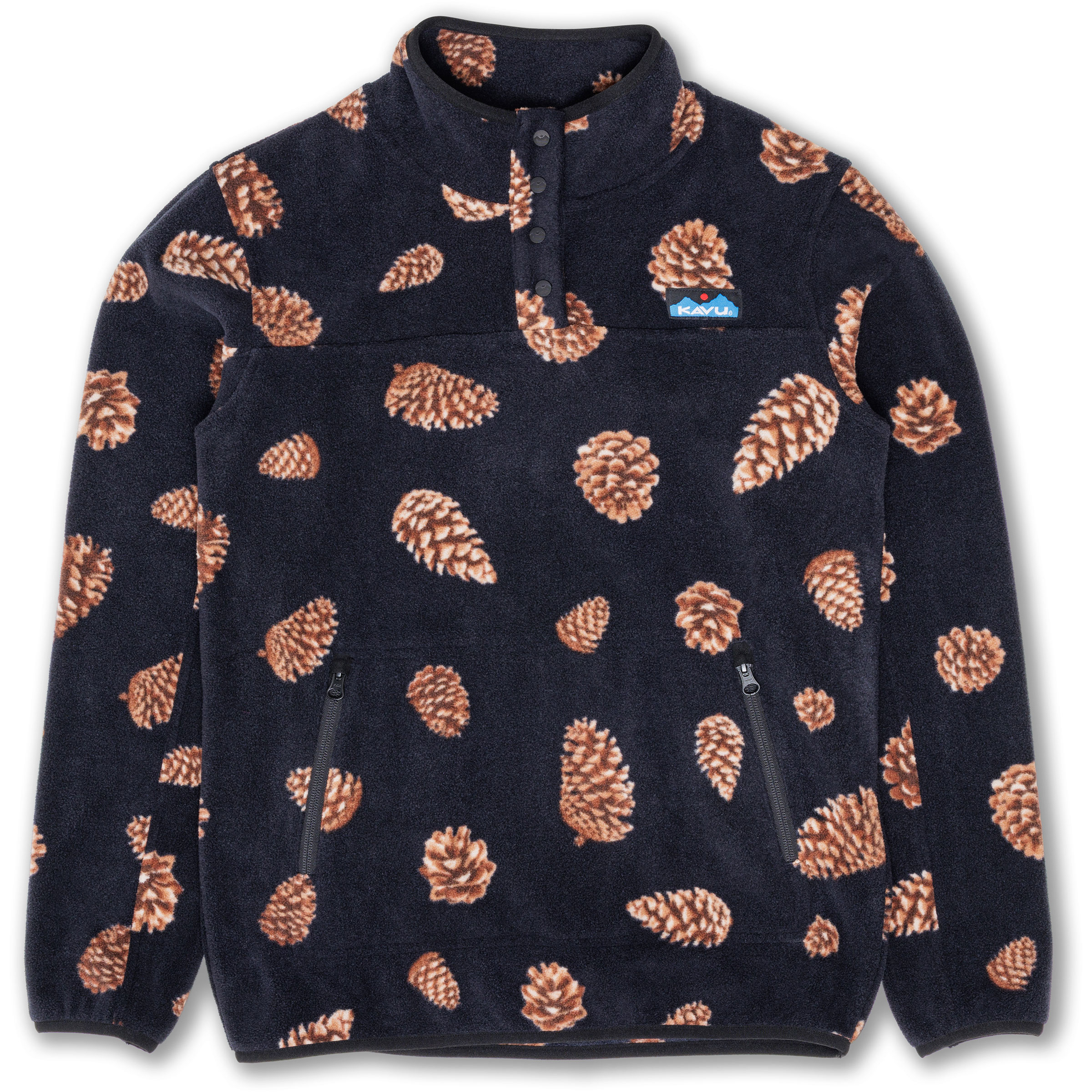 Kavu Cavanaugh Damen Pullover schwarz Größe L Lifestyle Elastisch