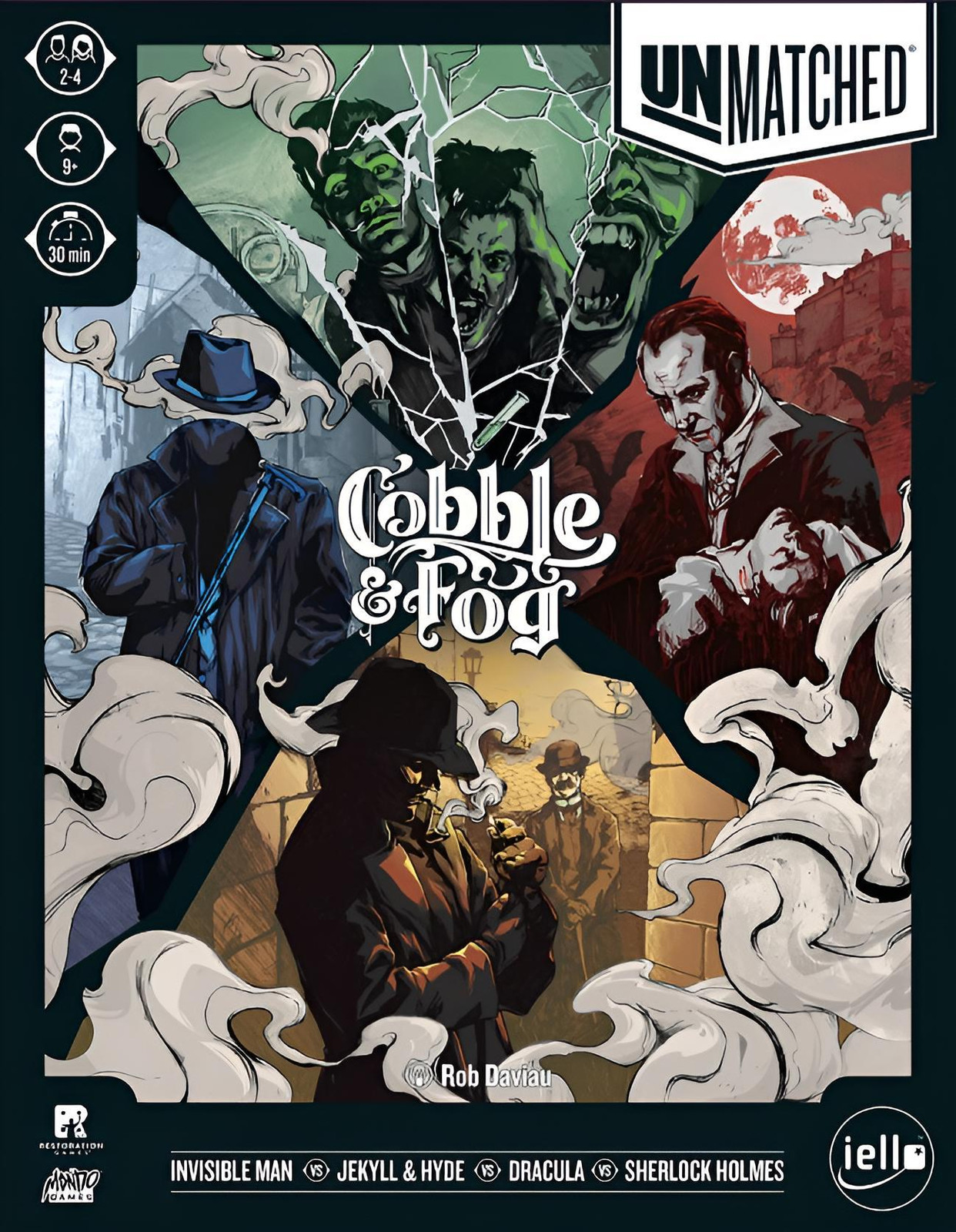 Mondo Games Unmatched Cobble & Fog Engels