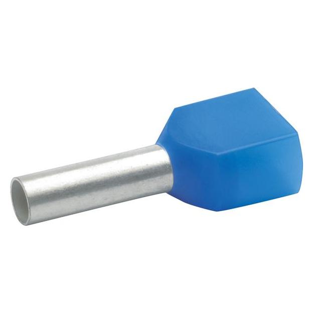 Klauke 87313 Isolierte Zwillingsaderendhülsen, 2 x 2 (87313)