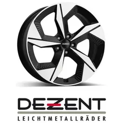 Dezent AO 7,5x19 5/114,3 ET54 Black/poliertshed