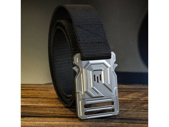 EDC – ceinture à boutons en alliage de titane pour hommes, outils EDC multifonctionnels pour l'extérieur