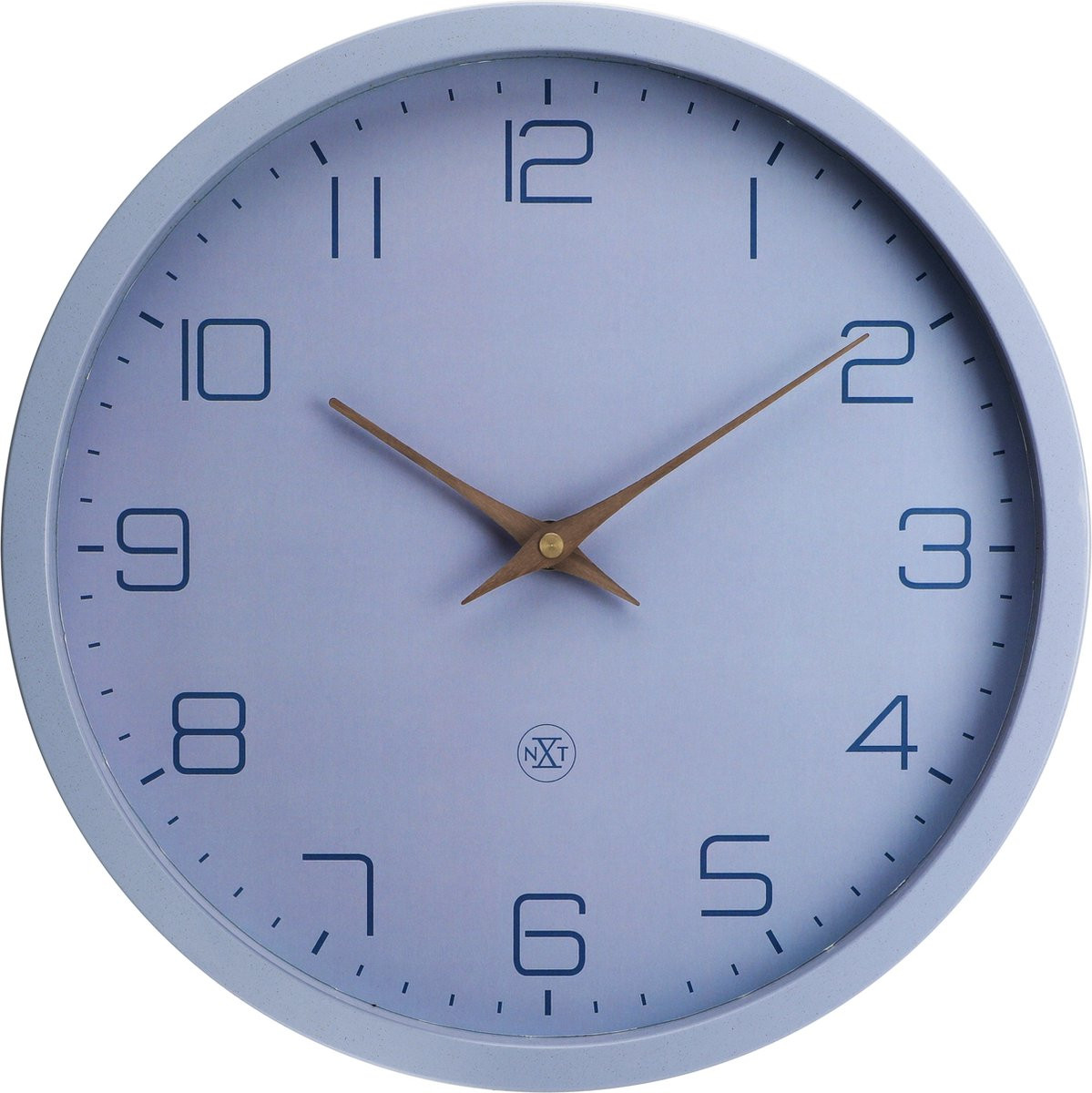 NeXtime nXt Eco Wandklok - Zwart - 30 cm - Papier & Bioplastic - Stil