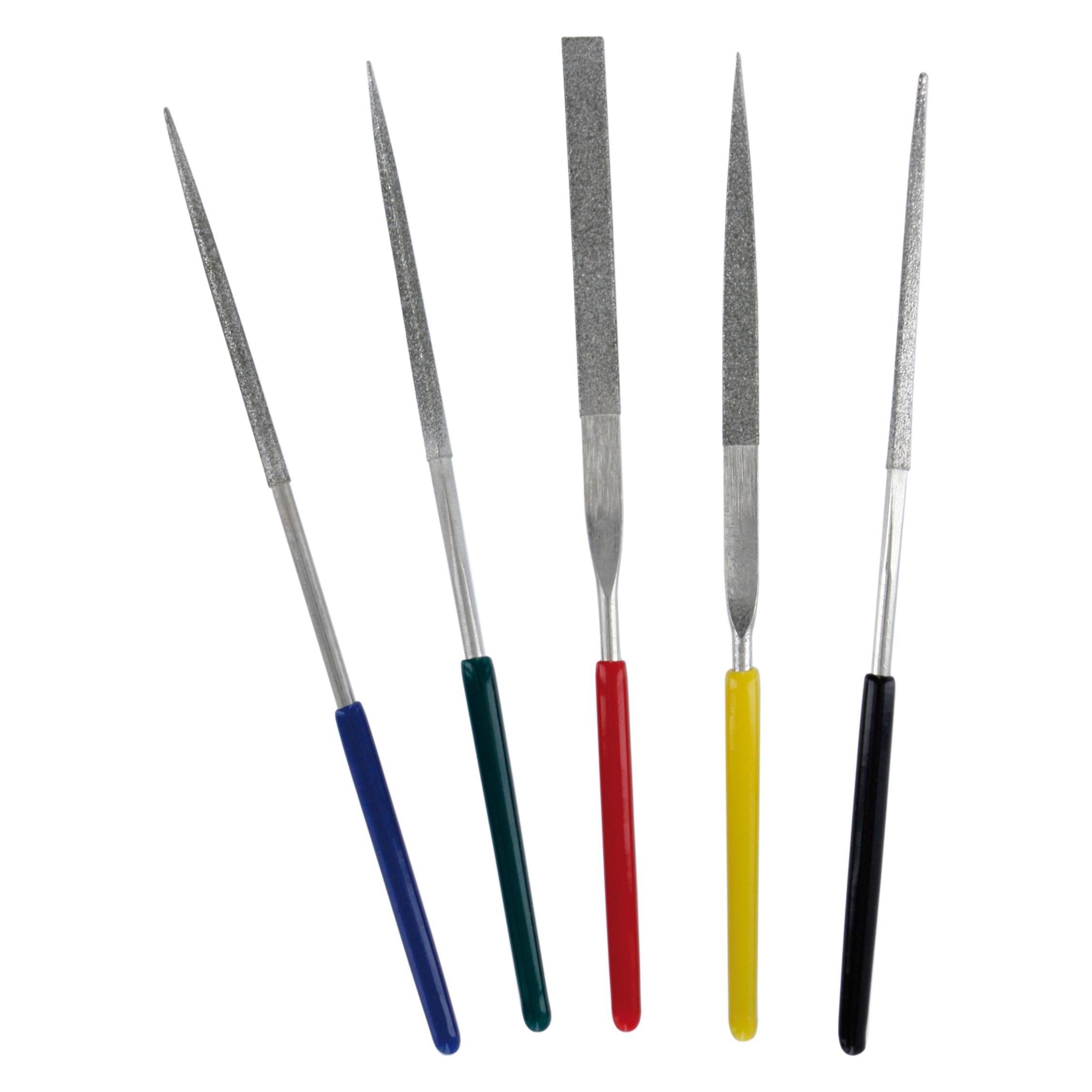 Vallejo 5pc diamond file set 100mm (T03004) (T03004)