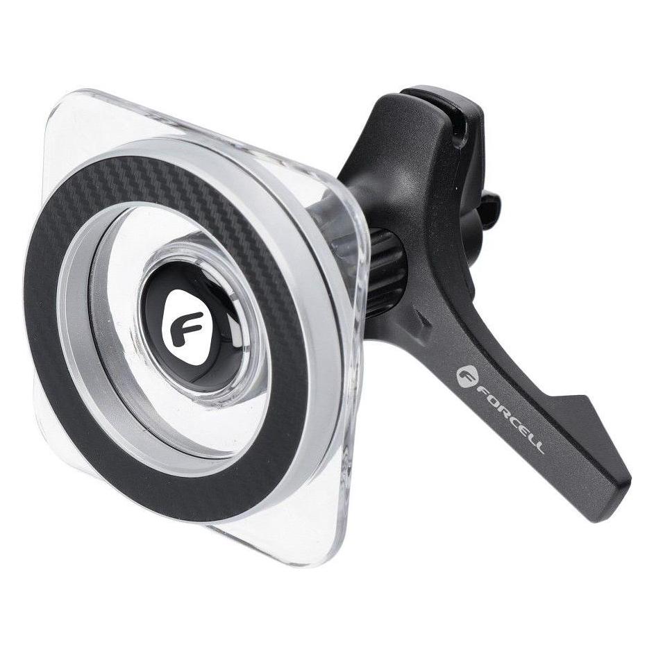 Forcell Stylus F-GRIP Mag Pro magnetic car holder for air vent geeigner für MagSafe black (5903396276934)