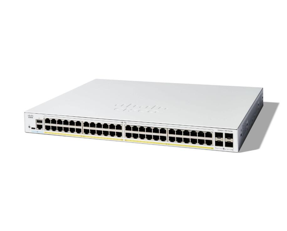 Cisco Catalyst 1300-48P-4X Switch 48x 1GbE + 4x 10GbE SFP+ L3 managed C1300-48P-4X