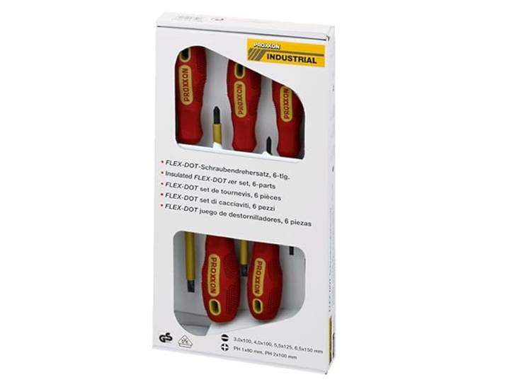 PROXXON 22630 VDE schroevendraaier sleuf + PZ, 6-delig