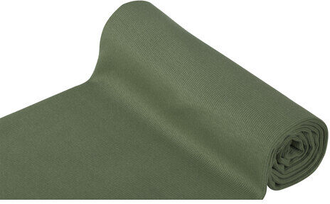 Rippen-Bündchenstoff "Comfort", olivgrün