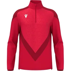 Macron, Herren, Sportshirt, Anduin (3XS), Rot