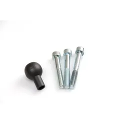 SW-Motech 1" Kugel für M6-Gewinde - Für RAM Arm. Schwarz.