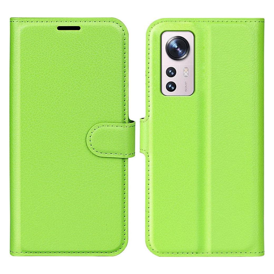 Cover-Discount Xiaomi 12 Lite - Leder Etui Hülle grün (Xiaomi 12 Lite) (101915948F)