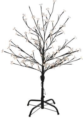 Northlight 4' LED Lighted Cherry Blossom Flower Tree - Warm White Lights