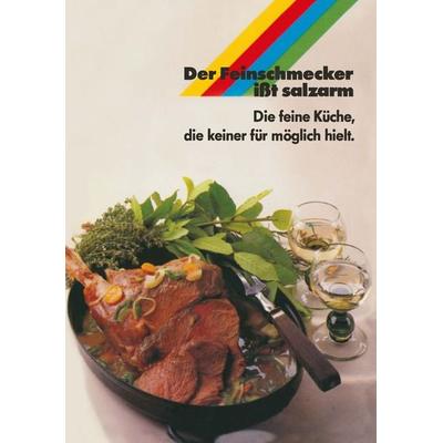 Der Feinschmecker ißt salzarm, Taschenbuch von Hansgeorg Bergmann, Vieweg & Teubner, 978-3-322-99035-8