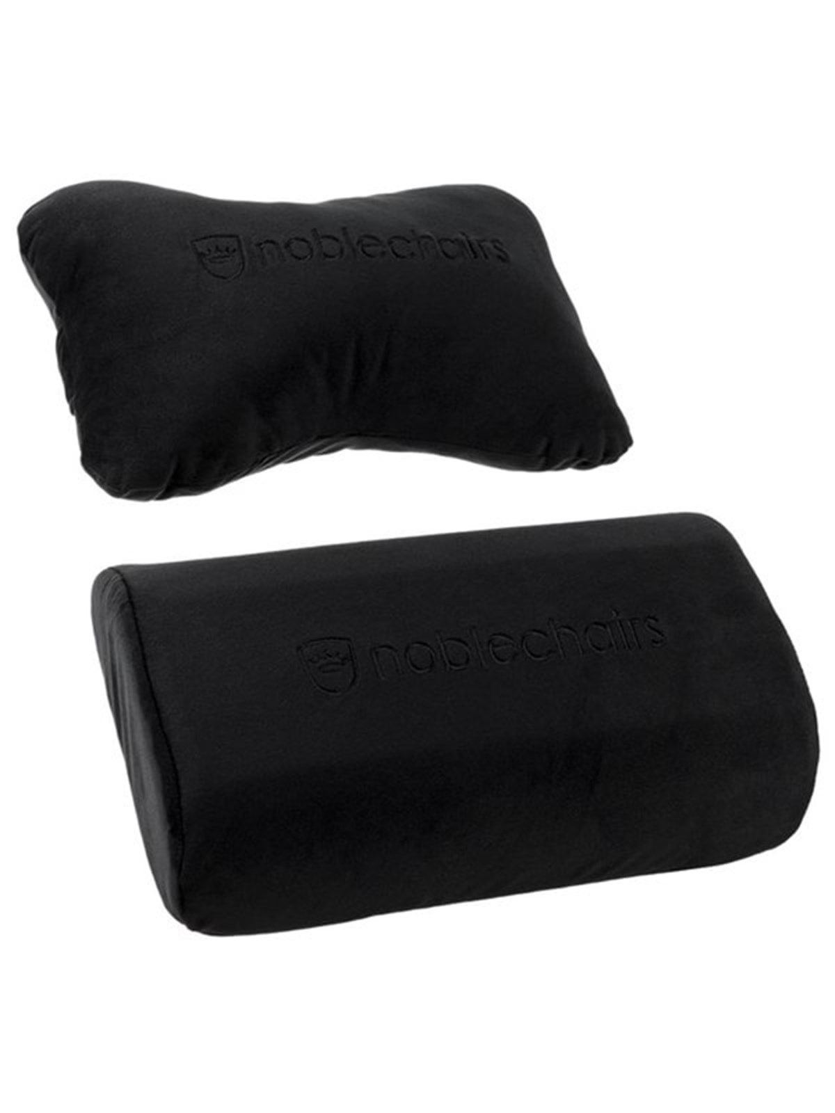 noblechairs Pillow-set for EPIC/ICON/HERO - Black - Schwarz - Stoff