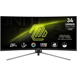 MSI MAG 345CQRDE Curved Gaming Monitor 86 cm (34")