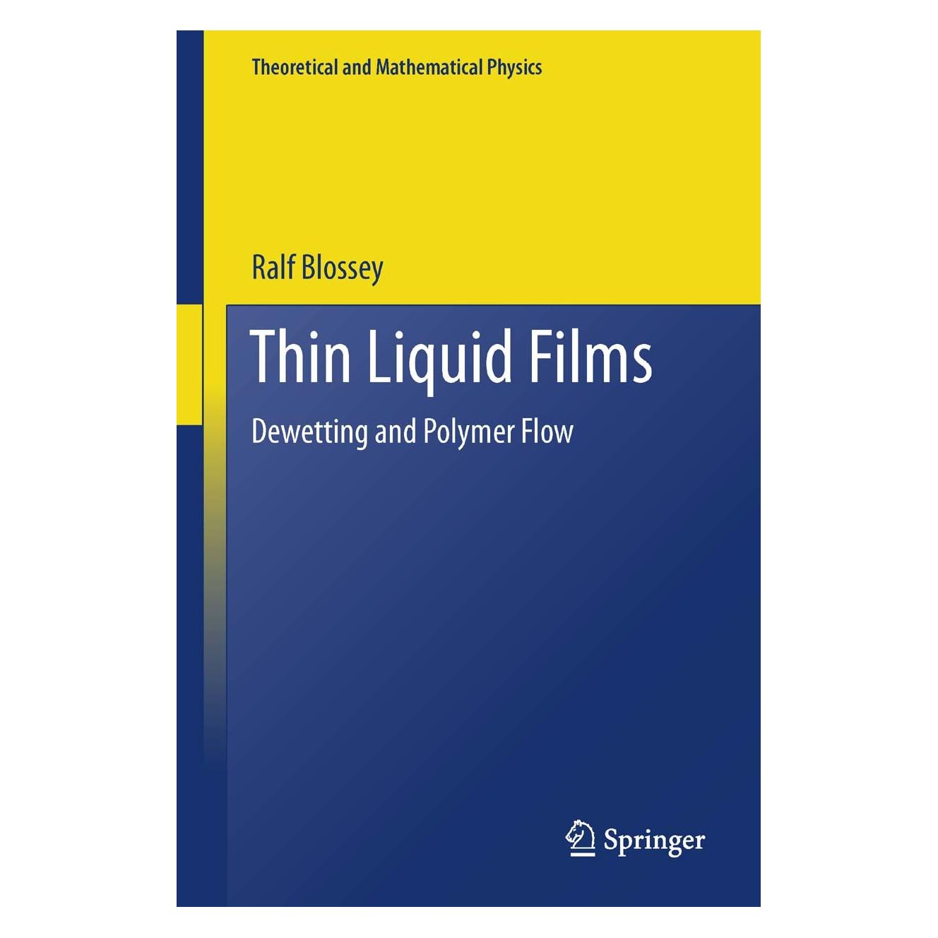 Springer Thin Liquid Films (9789400744547)