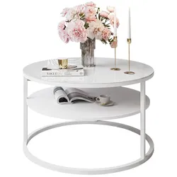 COUCHTISCH CIRI GLASS mit Regal