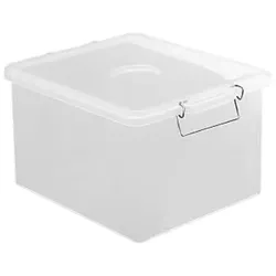 Giganplast Schachtel mit transparentem Deckel, 40 x 30 x 22 cm