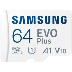 Samsung Speicherkarte microSD EVO PLUS (2024) 64 GB