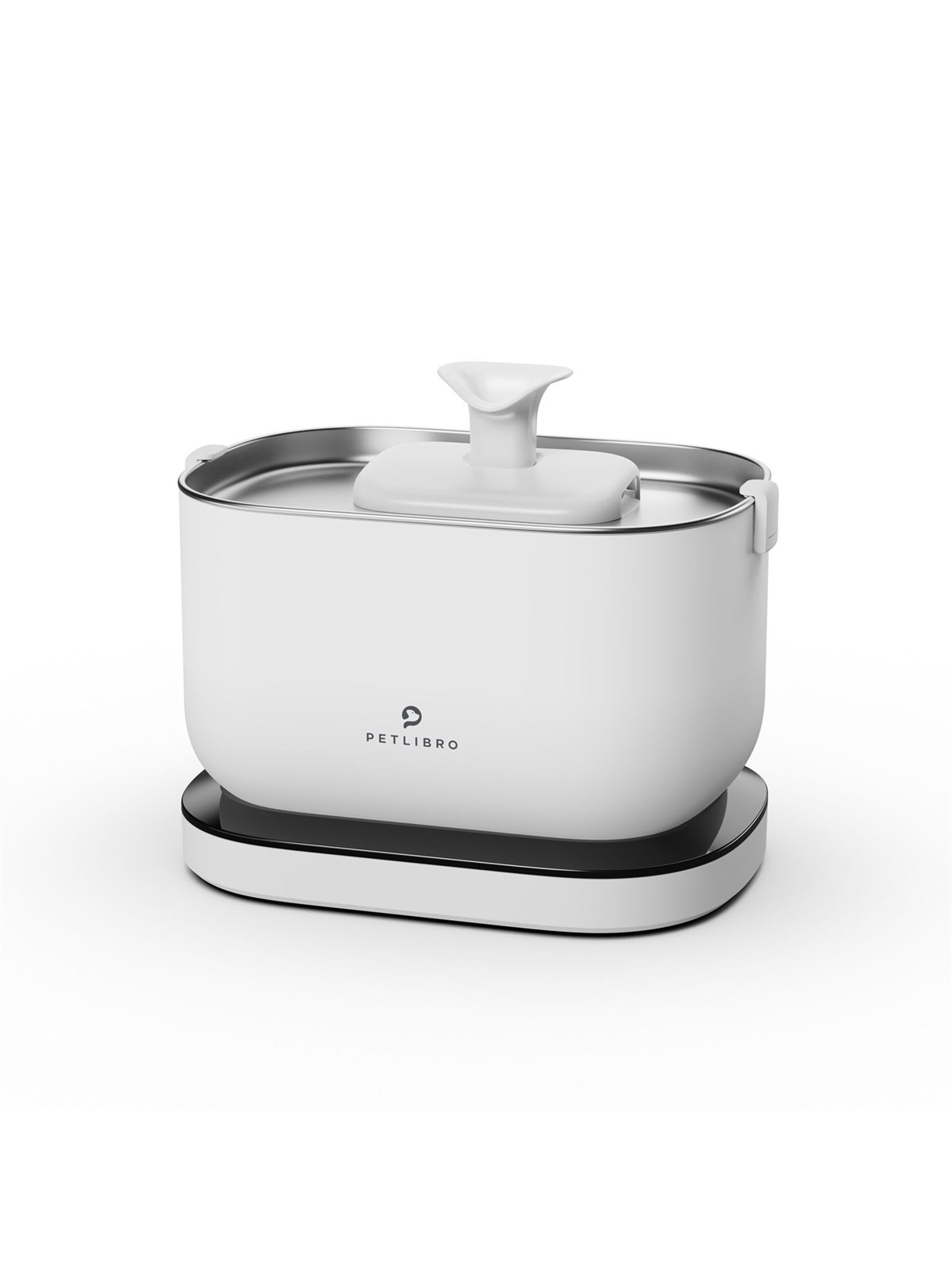 Petlibro Dockstream batteriebetriebener Trinkbrunnen Weiß 2,5L