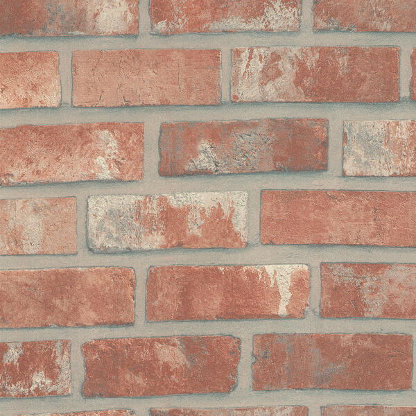 Vinil Design de interiores W7 Red bricks (44 metros)