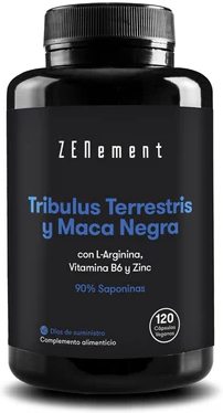 Zenement Tribulus Terrestris and Black Maca 120 Capsules