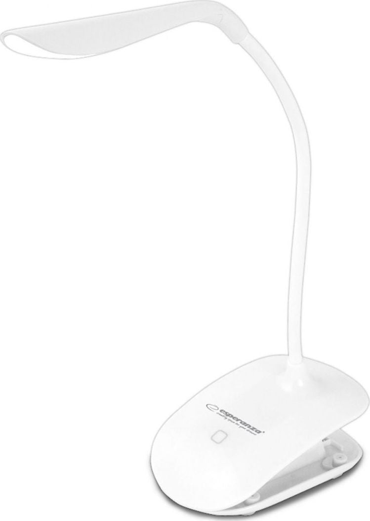 Esperanza Deneb LED bureaulamp wit met USB-aansluiting
