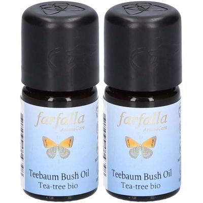 Farfalla Teebaum Äth/Öl Bio Wildsamml Gr Cru 5 ml x2 2x5 Ätherisches Öl