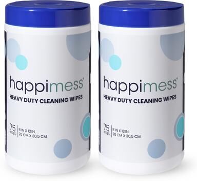 happimess, All Purpose Multi Surface Heavy Duty Cleaning Wipes Bleach Free