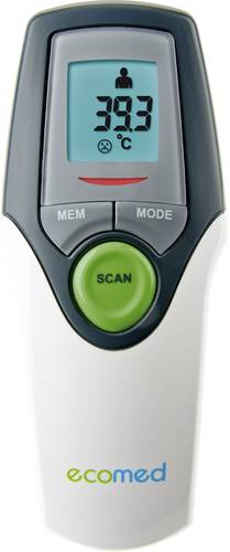 Ecomed TM 65-E Infrarot Fieberthermometer Mit Fieberalarm