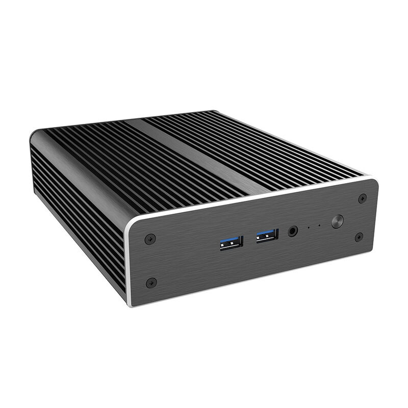Akasa Newton AC3 UCFF-Gehäuse für Intel NUC 13 Pro mit i3, Fanless - schwarz