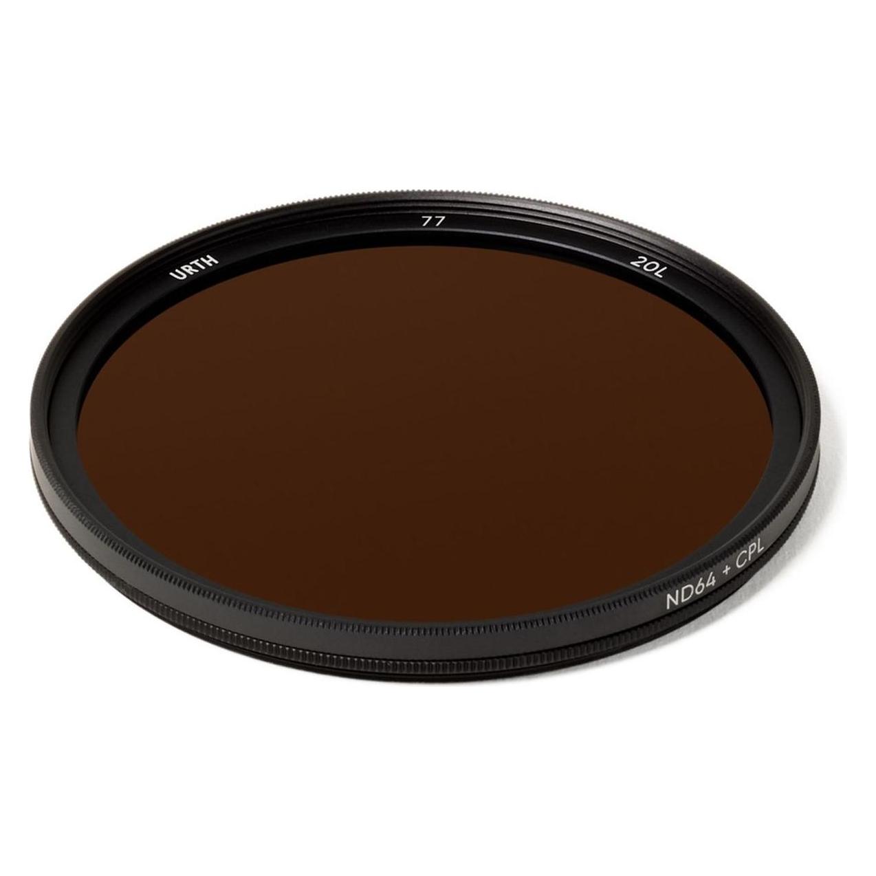 Urth 77mm Circular Polarizing (CPL) + ND64 Lens Filter (Plus+) (77 mm, ND Filter, Polarisationsfilter) (D234171)