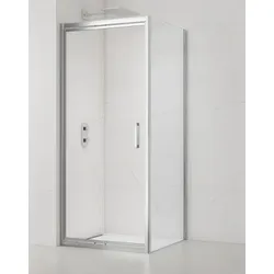 SAT TEX-C Duschkabine Quadrat 80x80 cm SATTEXC80S80