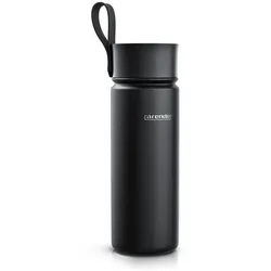 Arendo Thermoflasche 0,5 l, Edelstahl Isolierflasche, BPA-frei, für unterwegs, geschmacksneutral, hält kalt & warm