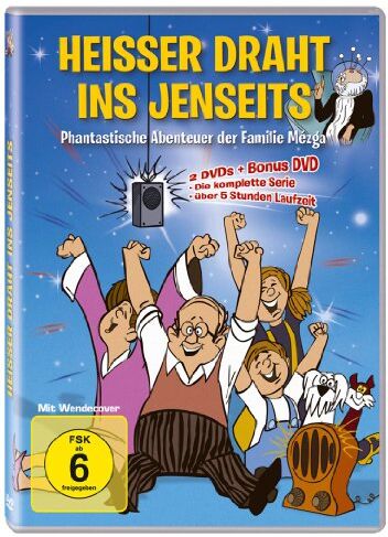 József Nepp - Heisser Draht ins Jenseits ( 13 Folgen - Original DEFA-Synchronisation - ungeschnitten) - Phantastische Abenteuer der Familie Mézga [2 DVDs] - Preis vom 09.10.2026 07:28:09 h