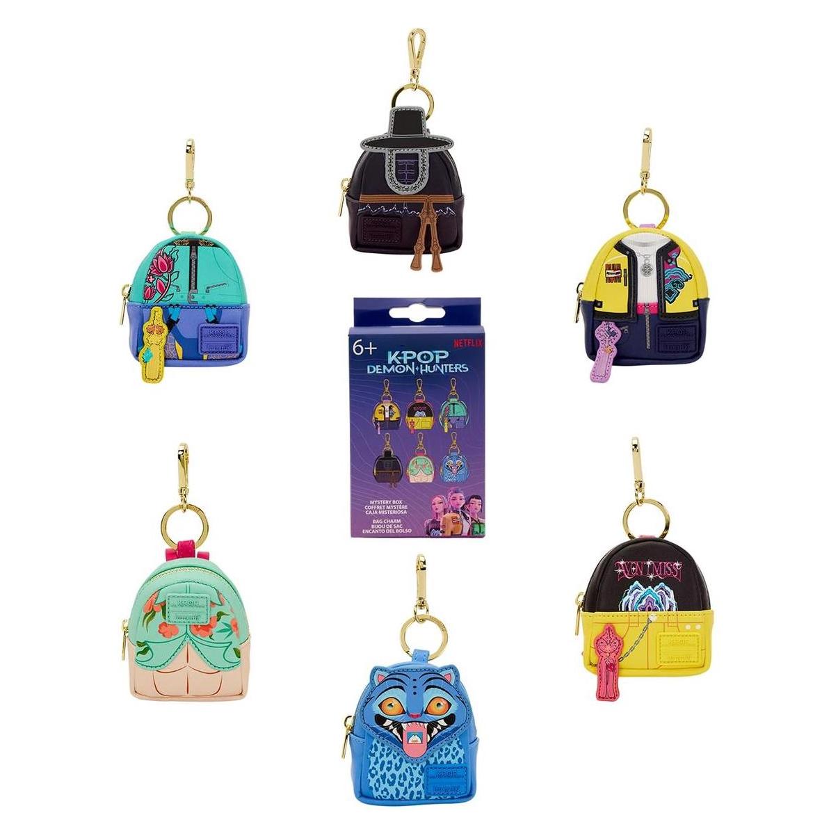 Loungefly KPop Demon Hunters by présentoir Bijoux de sac Mystery Box (15) (ARKC0009)