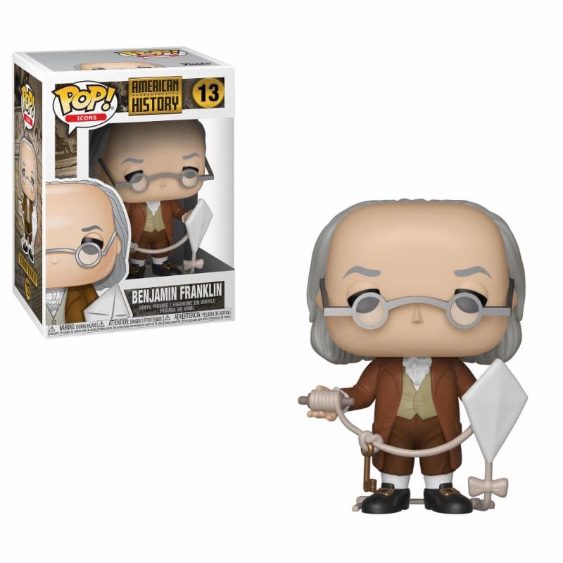 Funko Pop! Vinyl figuur Amerikaanse geschiedenis Benjamin Franklin 13