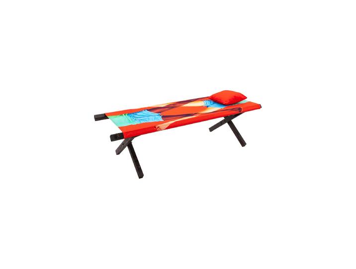 Design Relaxliege „Toiletpaper Scissors“ Multicolor Seletti
