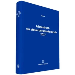 Fristenbuch für steuerberatende Berufe 2027, Fachbücher