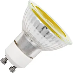SPL | LED-Glühbirne | GU10-Fassung | Spot | Gelb | 50mm | 5W