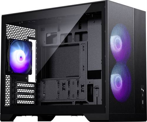 Phanteks XT M3 Mini-Tower Gehäuse, PC-Gehäuse, Gaming-Gehäuse Schwarz
