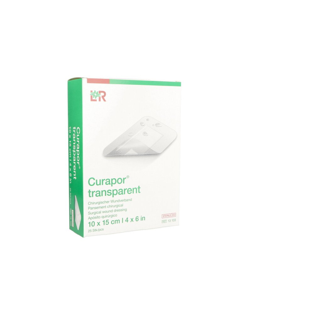 ToRa Pharma GmbH Curapor Wundverband steril transparent 10x15 cm 15420742