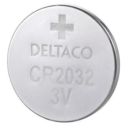 Deltaco Ultimate Lithium batterie, 3V (1 Stk., CR2032, 240 mAh) (ULT-CR2032-1P)