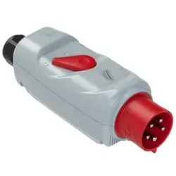 PCE 54025320 CEE-Motorschutzstecker (PKZM0) 32A 5p 6h (25-32A) IP44