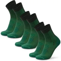 DANISH ENDURANCE Socken Light Hiking Crew, Größe 39/42 in Grün Grün