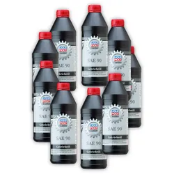 9x Getriebeöl LIQUI MOLY 20816 Classic SAE 90 Schaltgetriebe Getriebe Öl 1 Liter