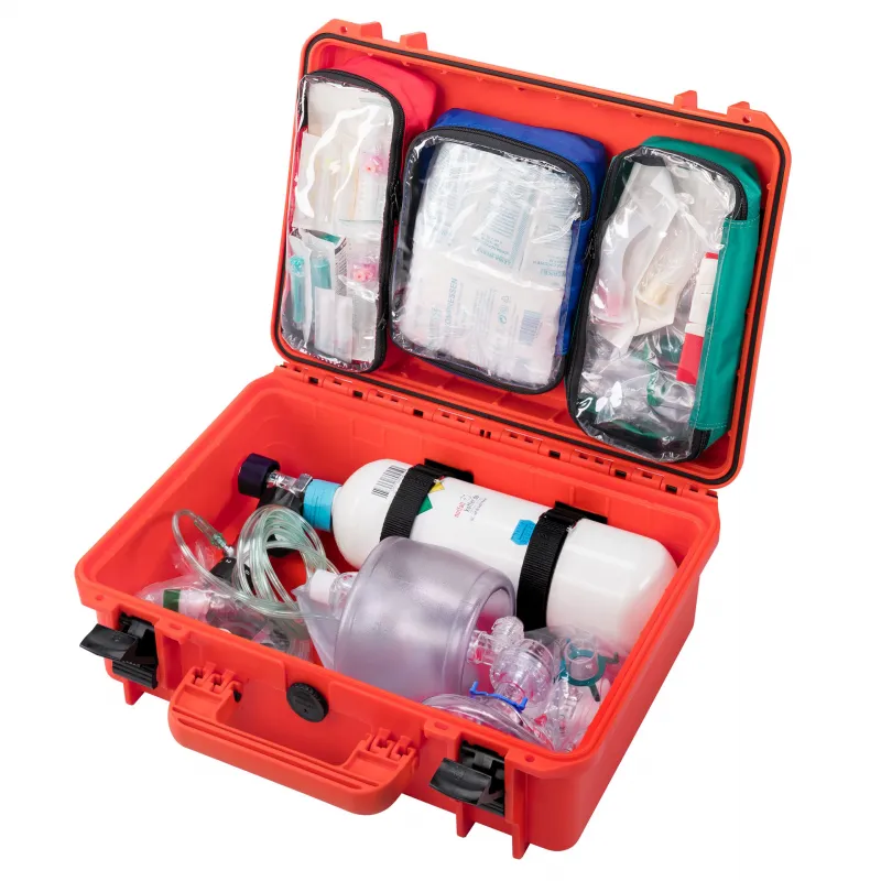 notfallkoffer.de Med. Geräte GmbH Notfallkoffer EuroCase Universal Arzt, orange Kunststoff, gefüllt, 46,4 x 36,6 x 17,6 cm 2033-1X-KO-G-A