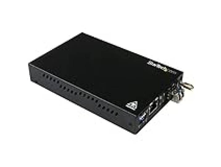 StarTech Convertisseur Média Fibre GbE Cuivre vers Fibre, Monomode LC, 10km