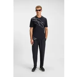 BOSS für Herren. 50539085 Hose umwandeln navy (44), Blau, Lässig, Synthetisch, Marine